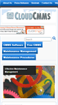 Mobile Screenshot of cloudcmms.com